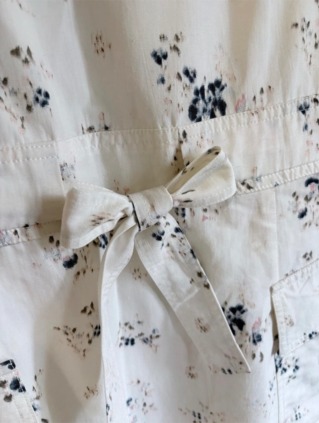 Club Monaco White Floral Dress - Sz 0 - photo 3