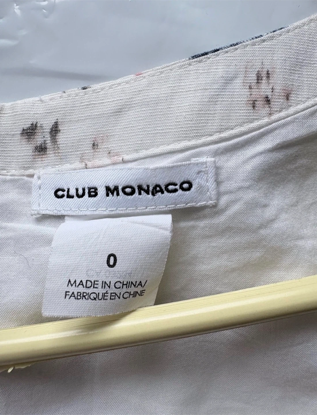 Club Monaco White Floral Dress - Sz 0 - photo 4