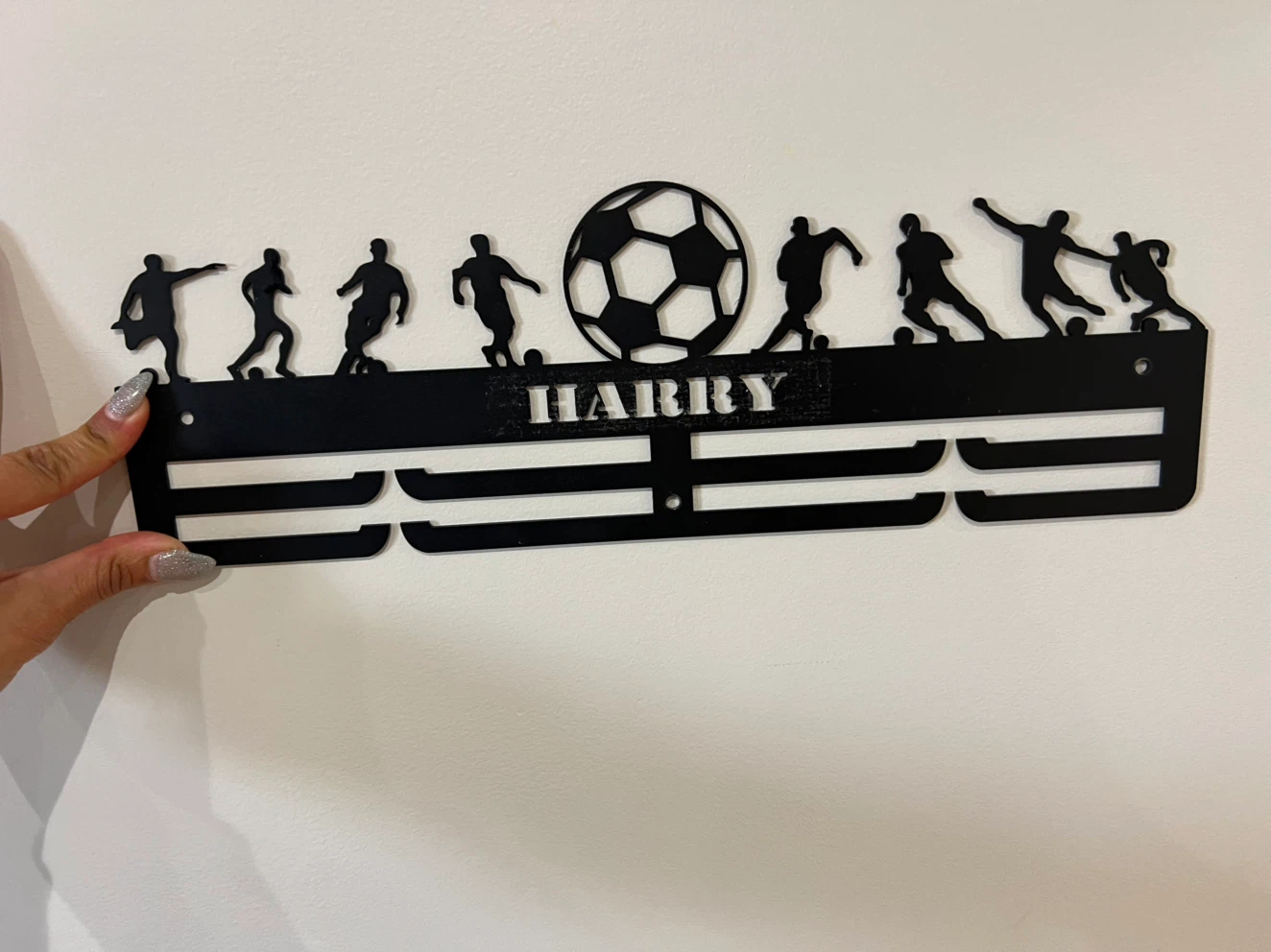 Soccer Medal Holder - 'Harry'