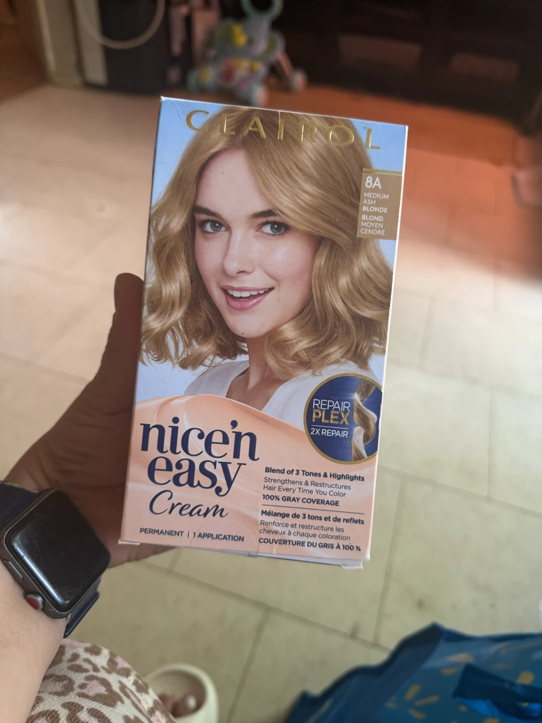 Clairol Nice'n Easy Cream 8A Medium Ash Blonde