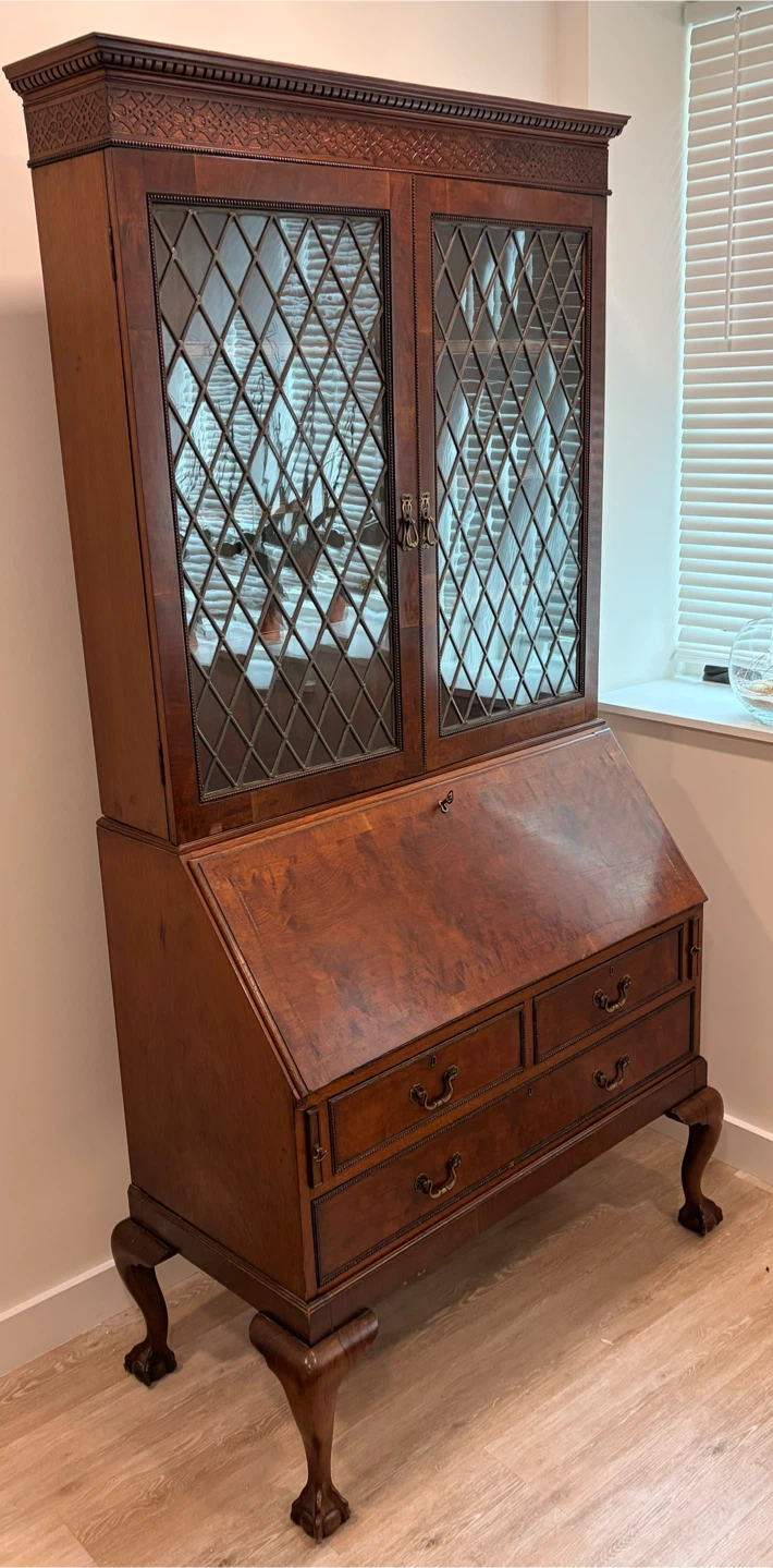 Antique Chippendale  Secretary Bookcase – Circa 1924