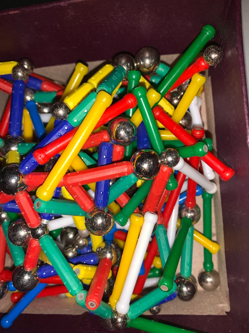 Magnetic Building Rods and Balls Toy Set - photo 2