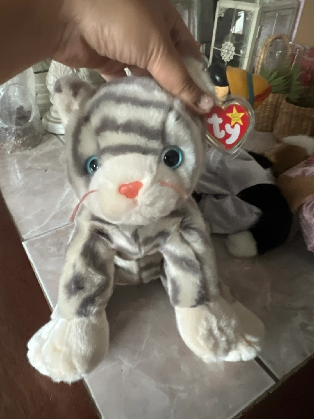Ty Beanie Original Buddy Plush Cat