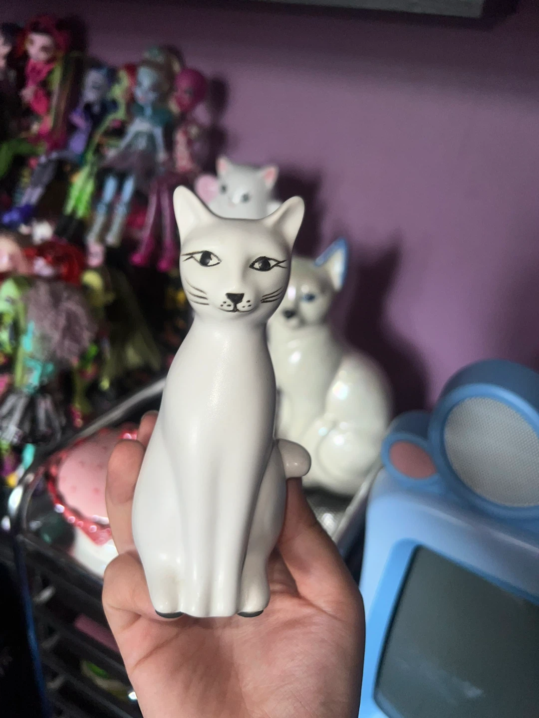 Urban Outfitters Ceramic Cat Figurine