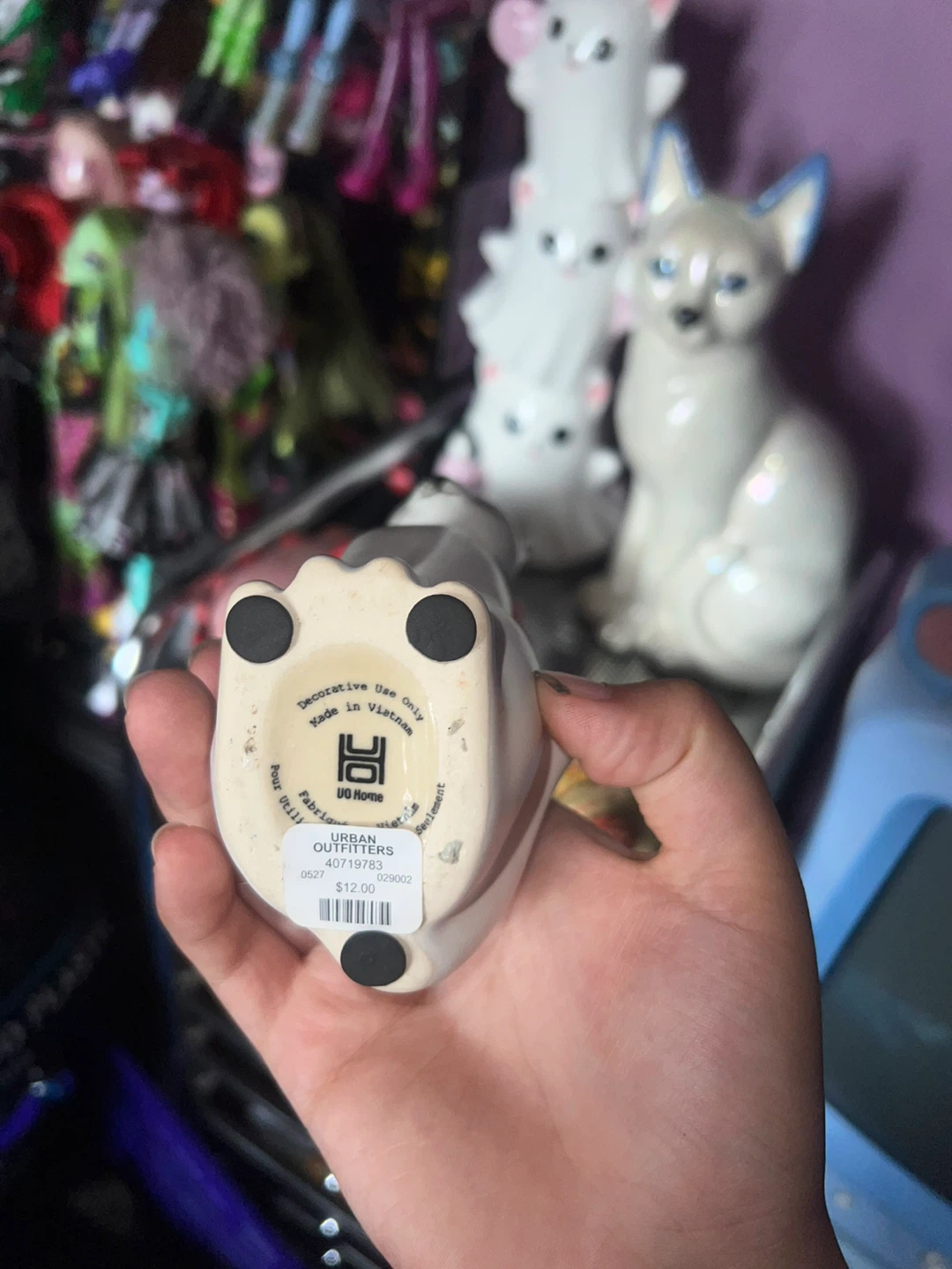 Urban Outfitters Ceramic Cat Figurine - photo 3