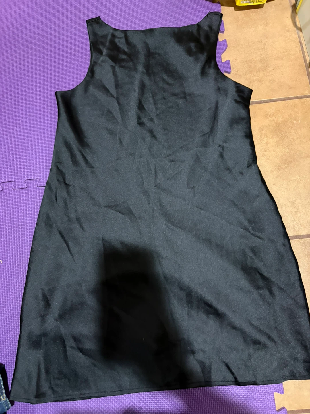 Black Sleeveless Dress ~ Size Large