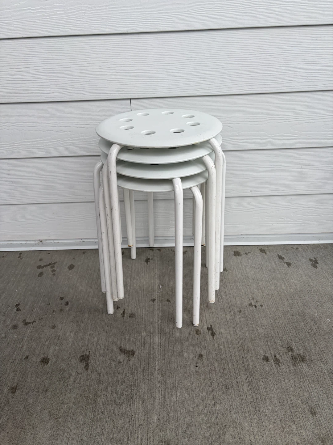 IKEA stools 4 for $10 - photo 2