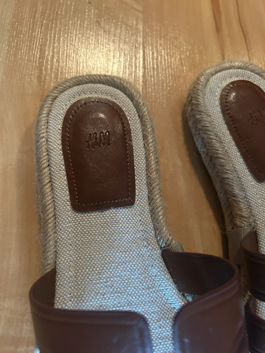 H&M Brown Espadrille Slides - photo 3