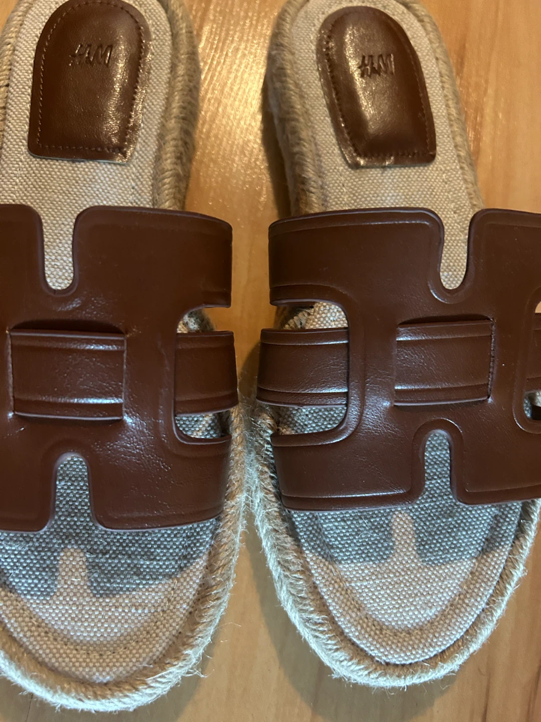 H&M Brown Espadrille Slides - photo 5