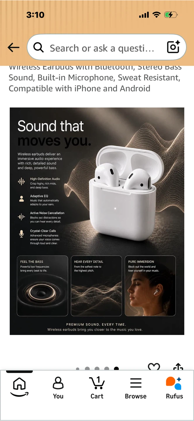 i11 5.0 TWS True Wireless Headset - photo 2