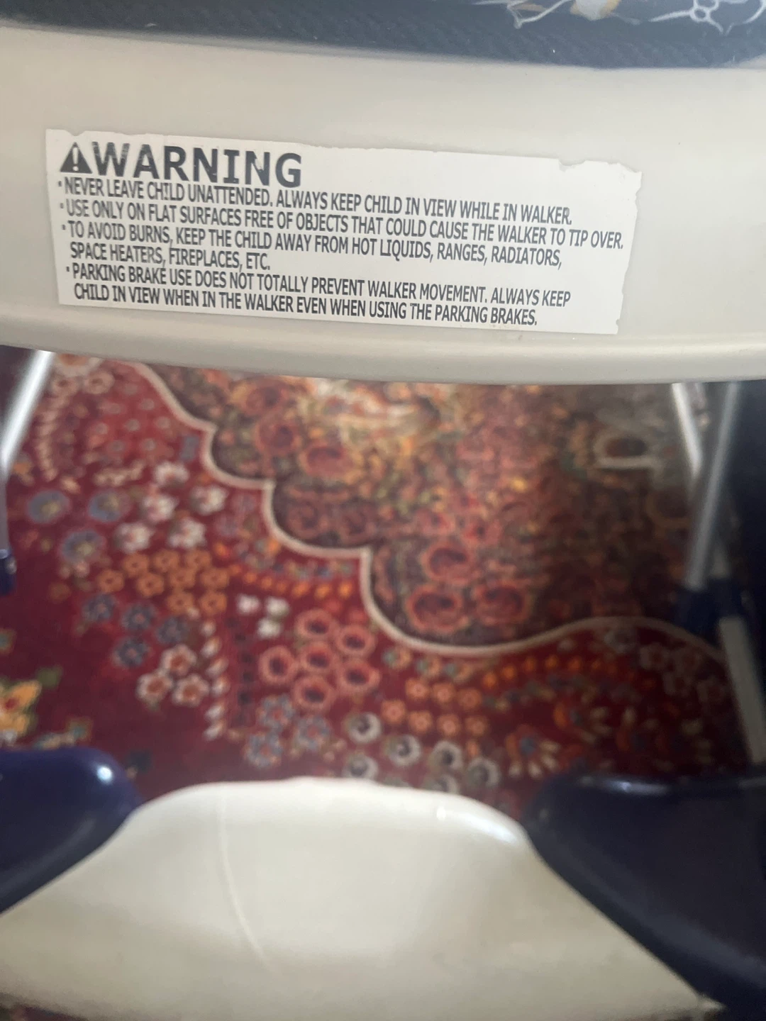 Baby Walker with Fabric Seat - photo 3