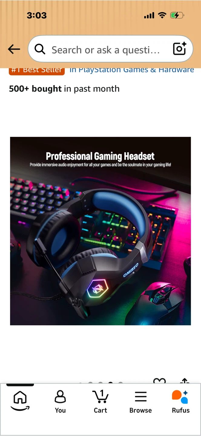 Ozeino ZW1 Gaming Headset - photo 3