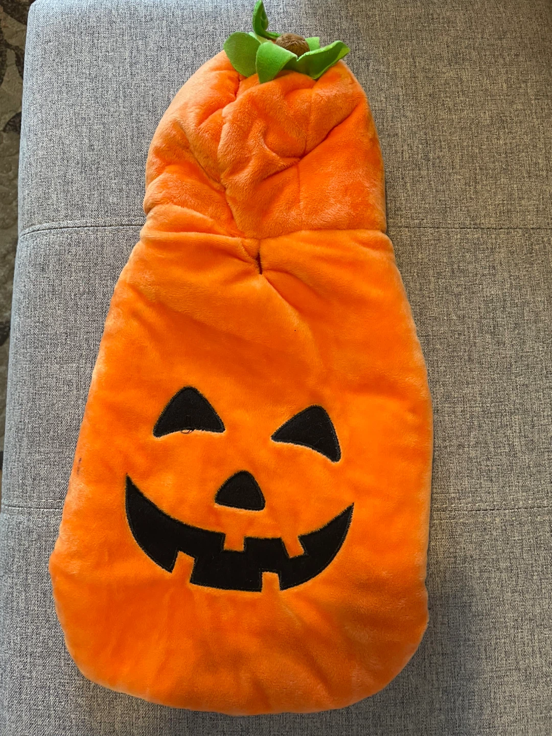 Plush Pumpkin Pet Costume