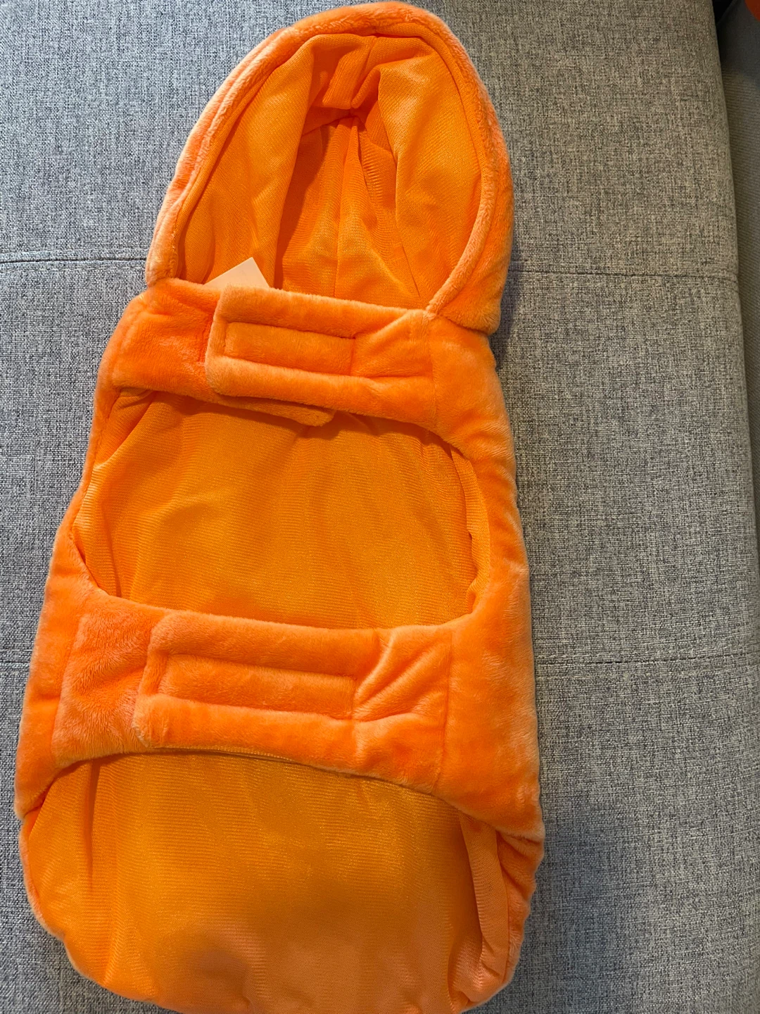 Plush Pumpkin Pet Costume - photo 2