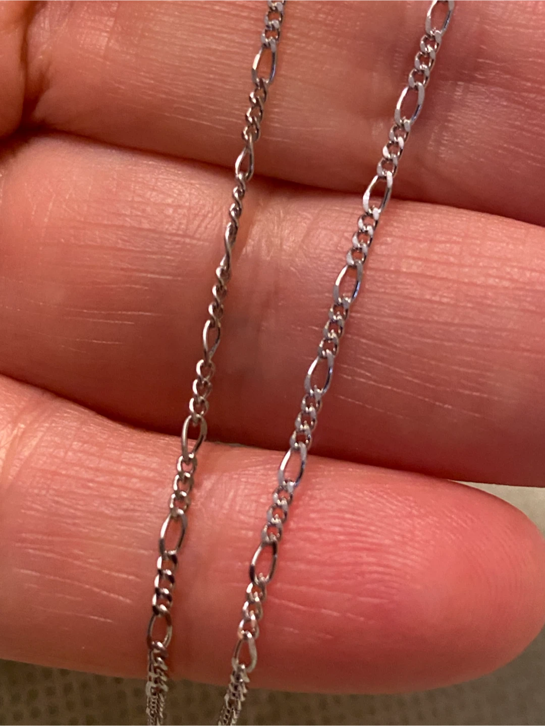 Sterling Silver 925 Figaro Chain - photo 4