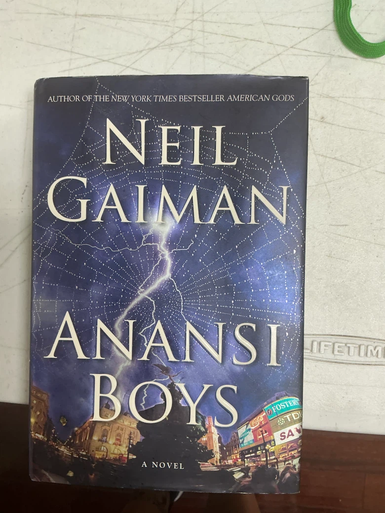 Anansi Boys by Neil Gaiman Signed First Edition - photo 2