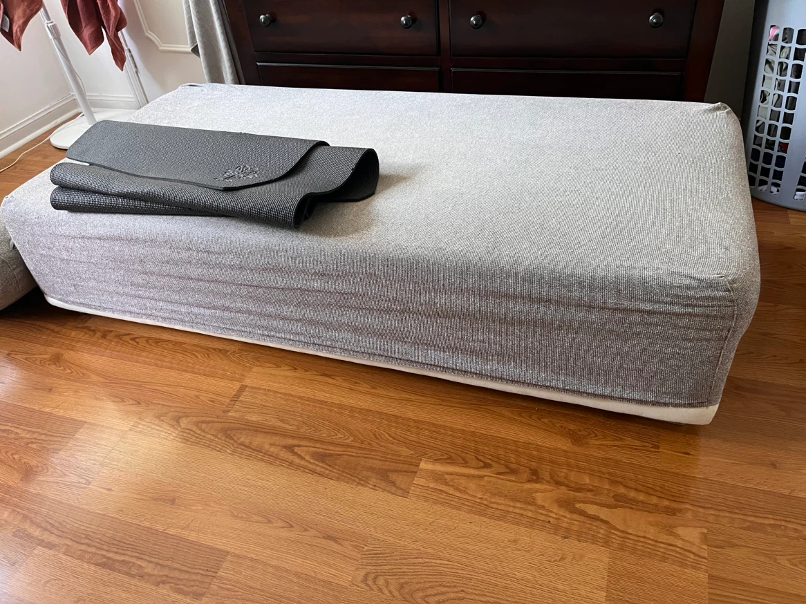 Grey Ottoman Footstool