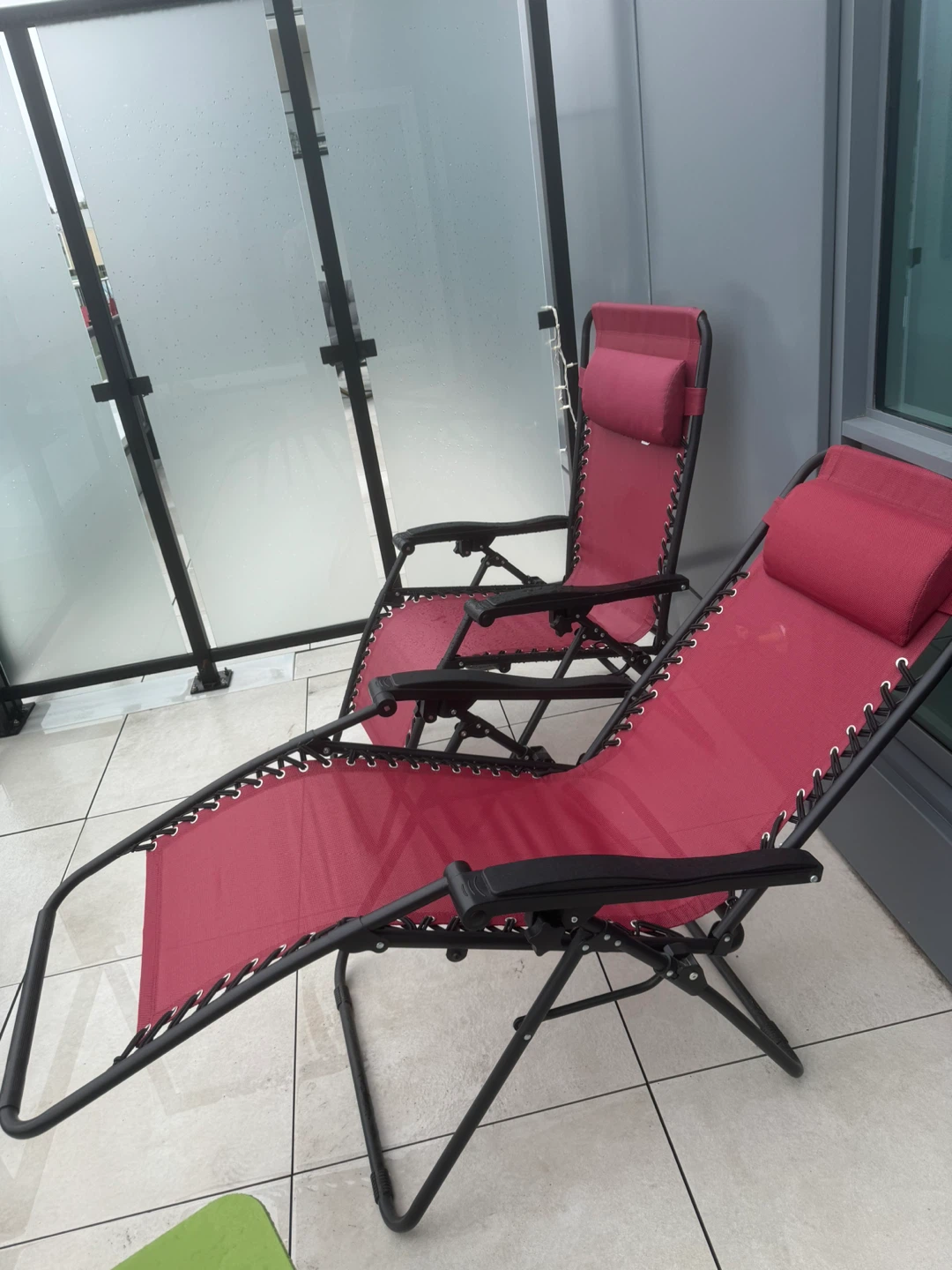 Two Red Zero Gravity Chairs - photo 3