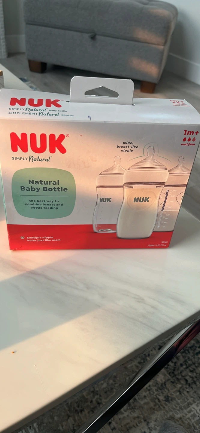 NUK Simply Natural Baby Bottles - 3 Pack - photo 3