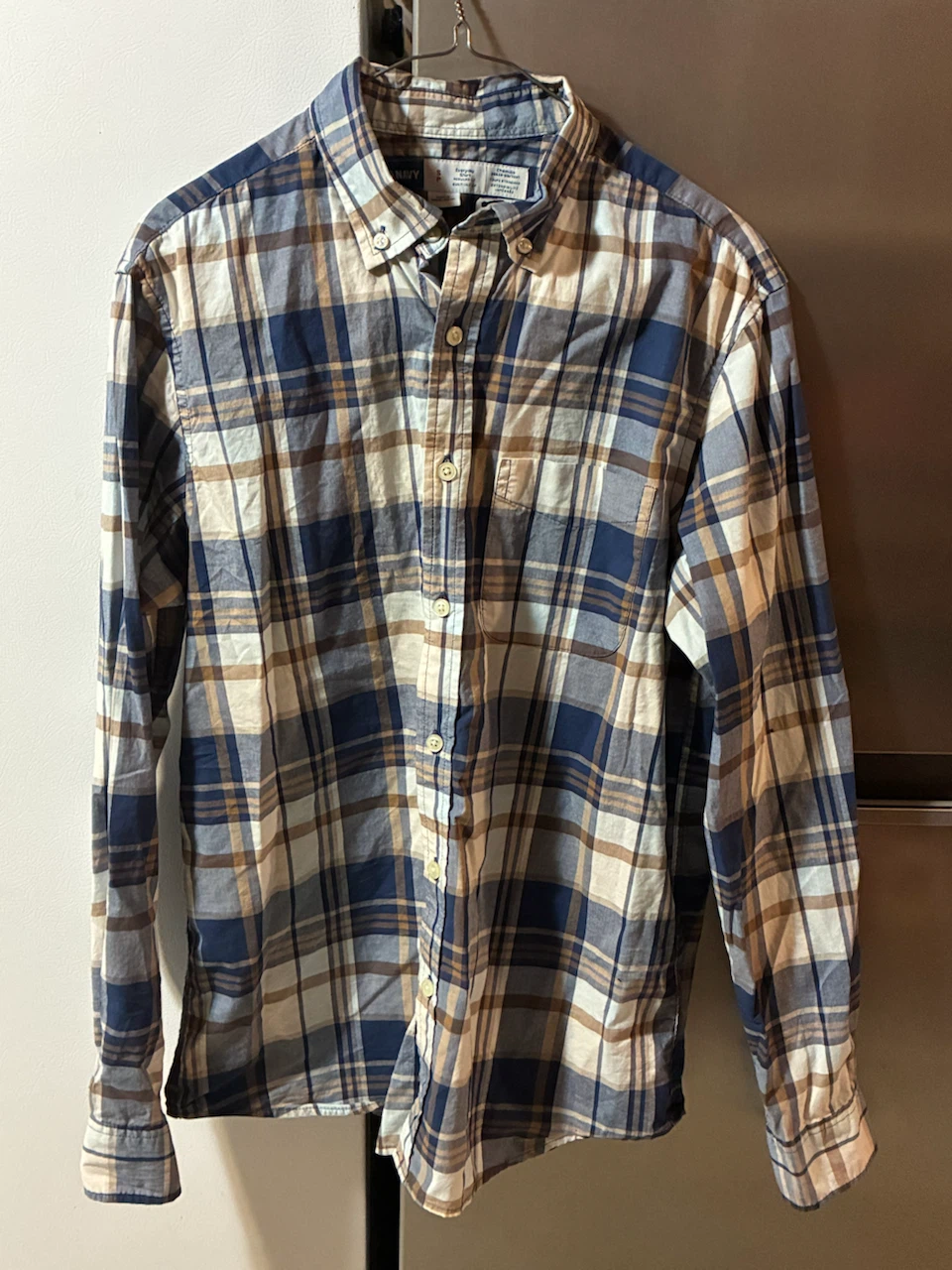 Old Navy Plaid Button-Down Shirt