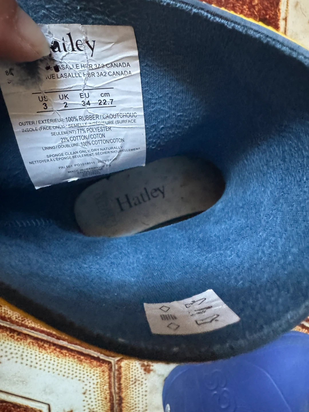 Bottes de pluie Hatley taille 3 pour enfants - photo 4