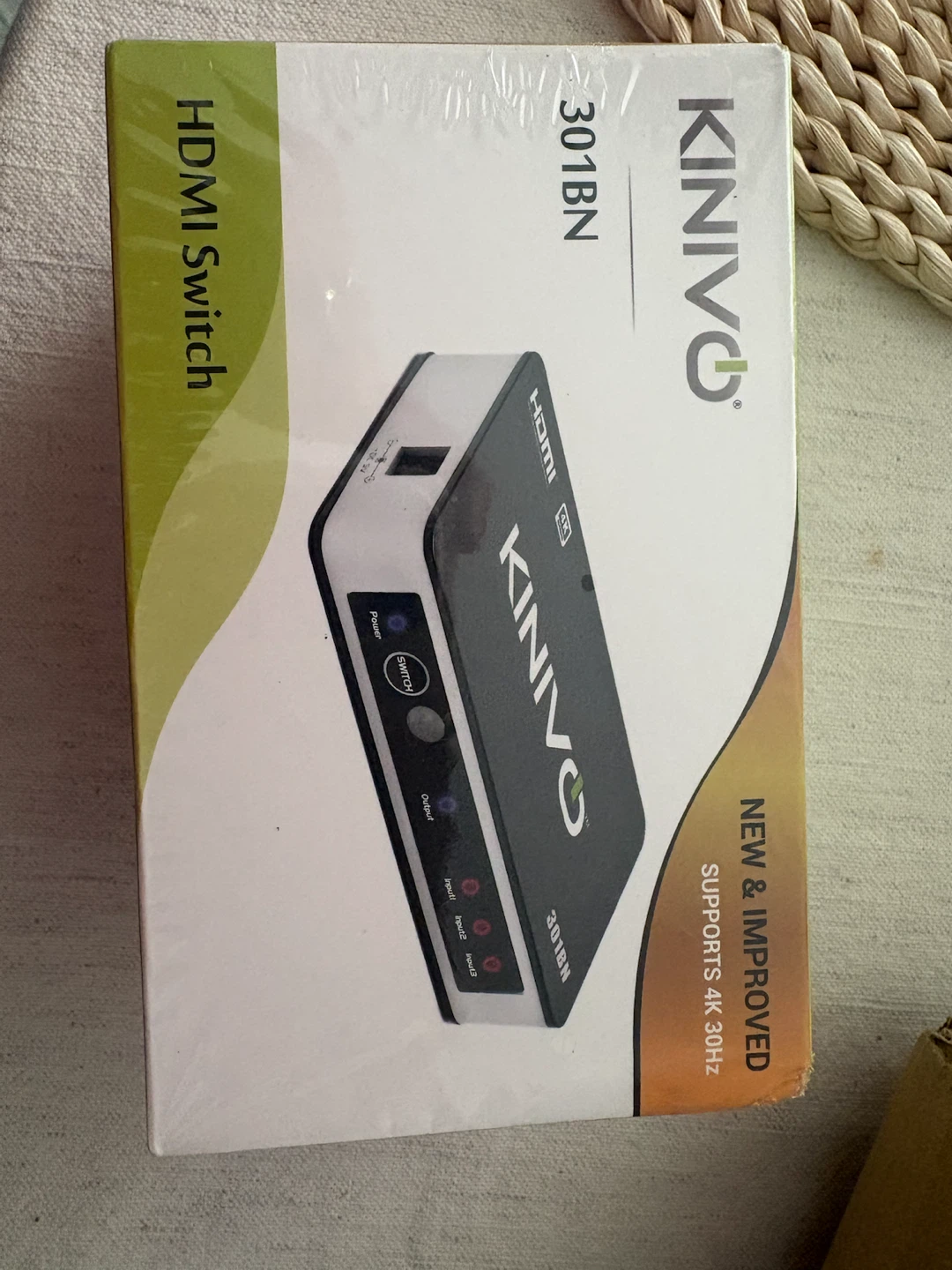 Kinivo 301BN 3-Port 4K HDMI Switch