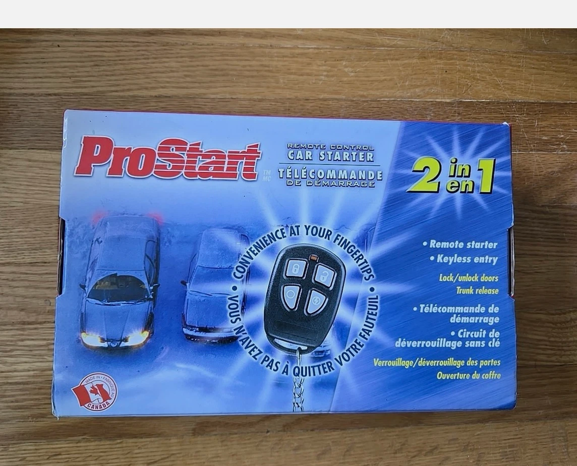 ProStart 2-in-1 Remote Car Starter