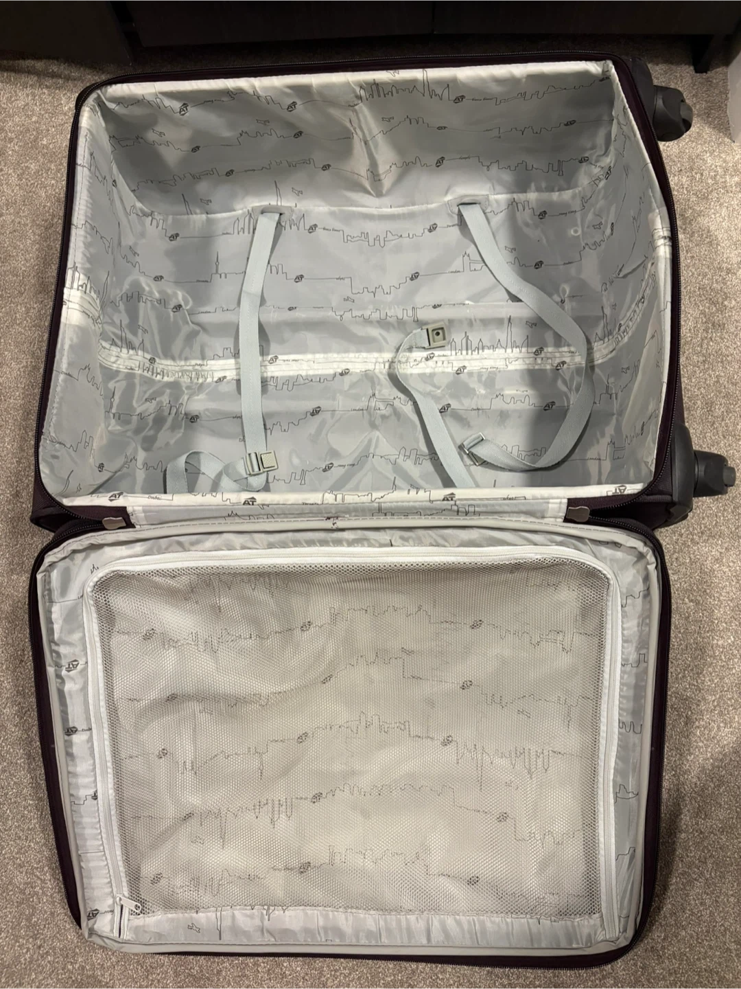 American Tourister Softside Checked Luggage - photo 2