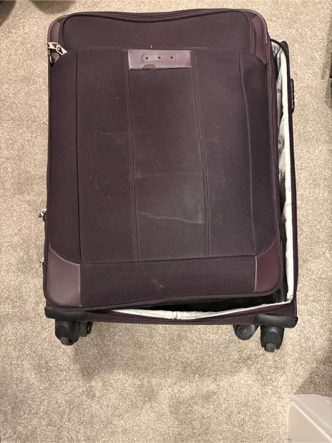 American Tourister Softside Checked Luggage - photo 3