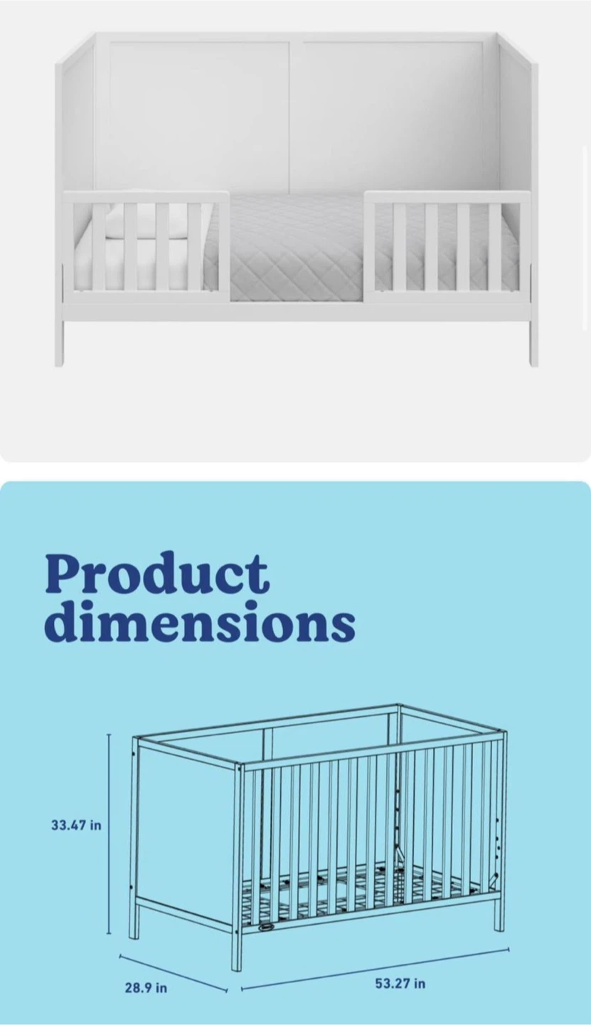 Graco 3-in-1 Convertible Crib - photo 3