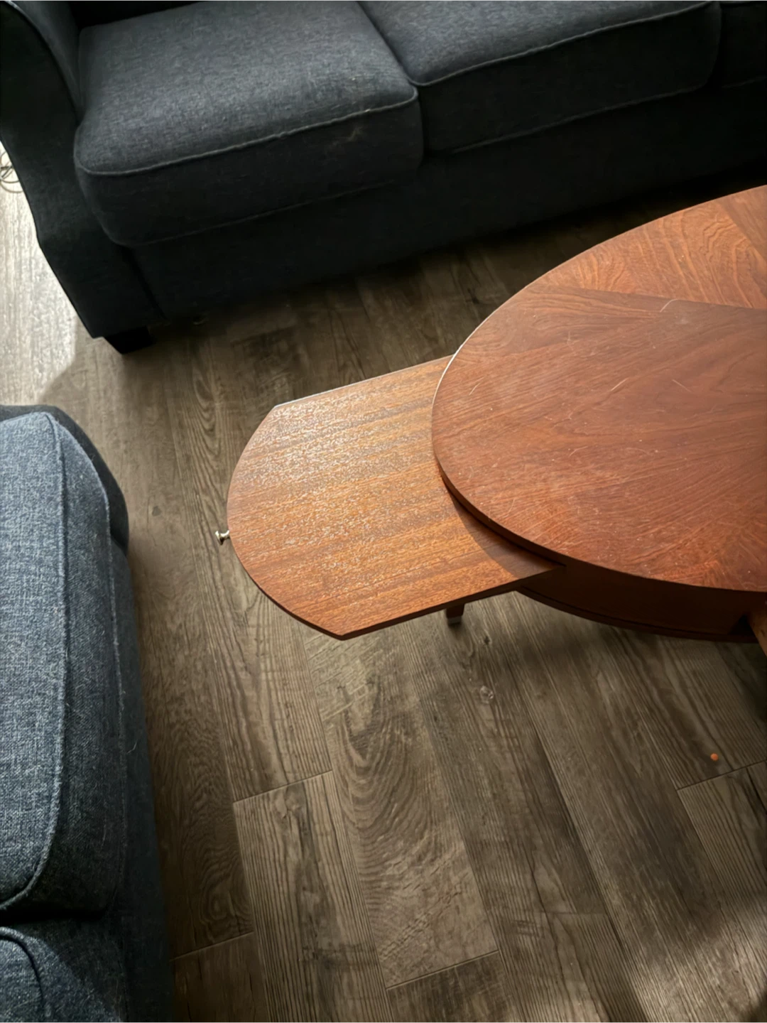 Wooden Coffee Table with Drawer - photo 2
