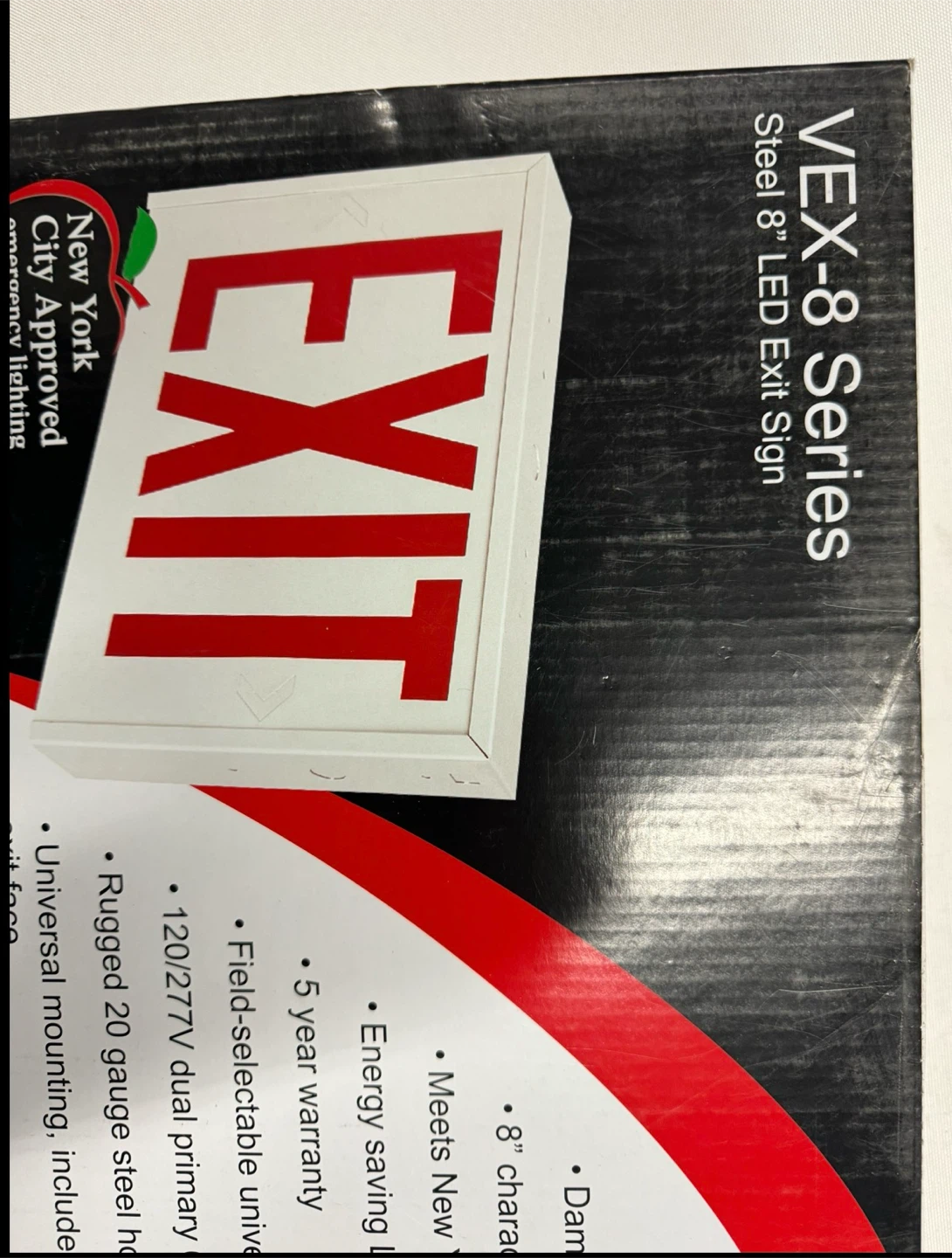 Exitronix VEX-8 Series LED Exit Sign