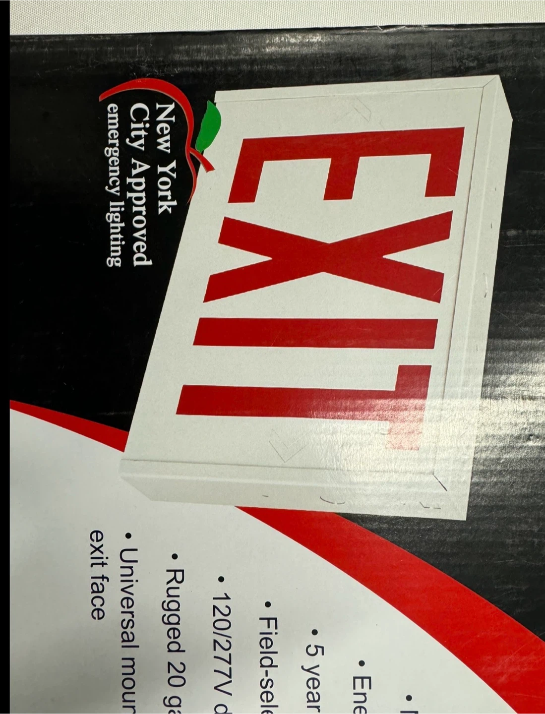Exitronix VEX-8 Series LED Exit Sign - photo 2
