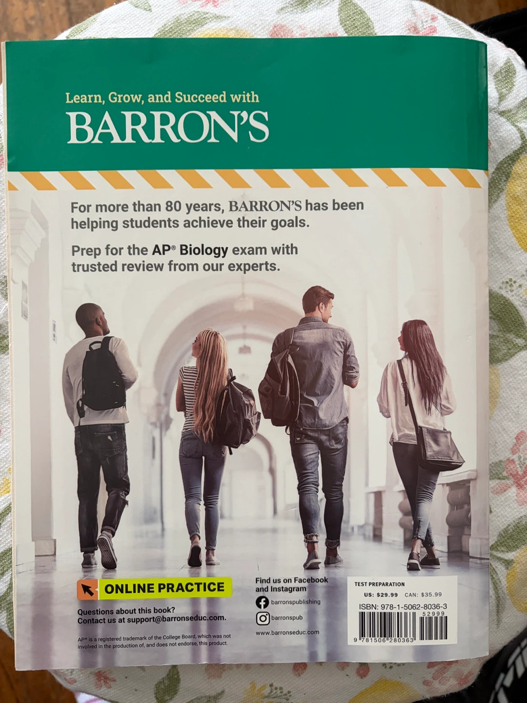 Barron's AP Biology Premium 2022-2023 Test Prep Book - photo 2
