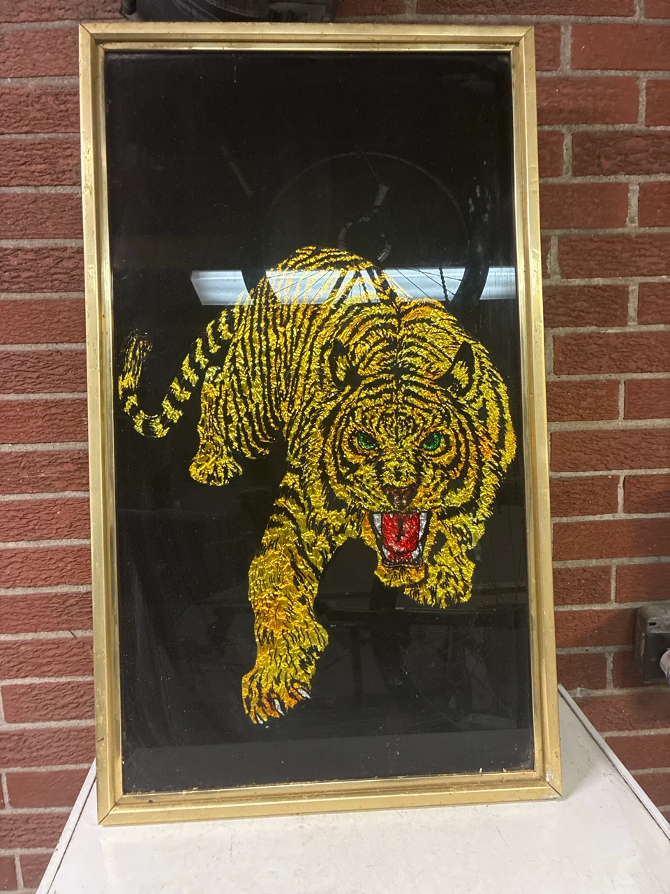 Framed Tiger Artwork