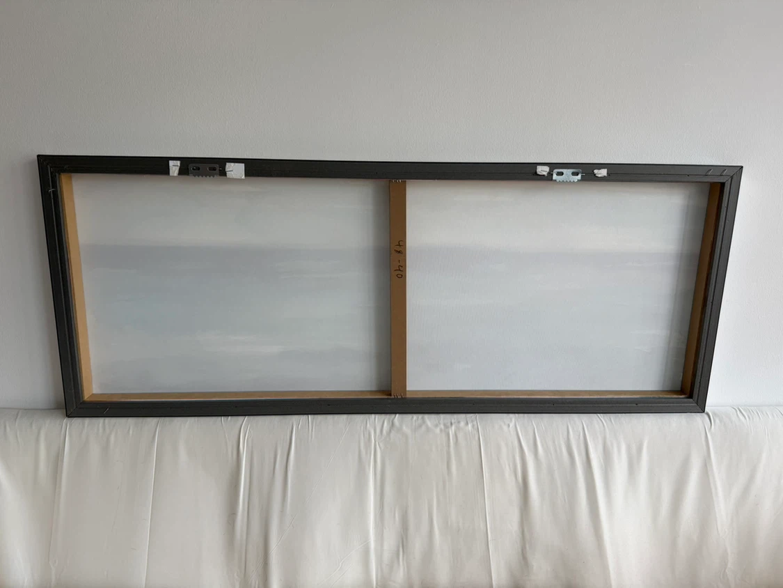 Framed Watercolor Ocean Wall Art - photo 4
