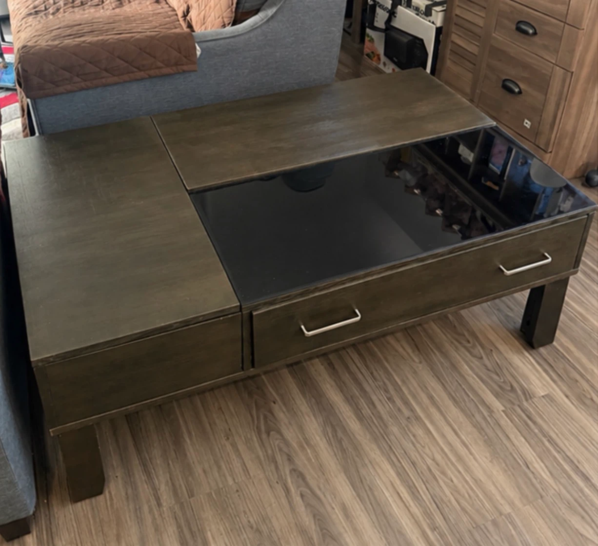 Lift-Top Coffee Table with Storage