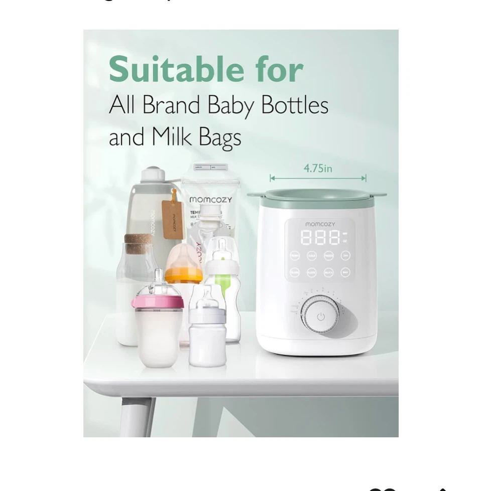 Momcozy Nutri Baby Bottle Warmer MW02 - photo 3