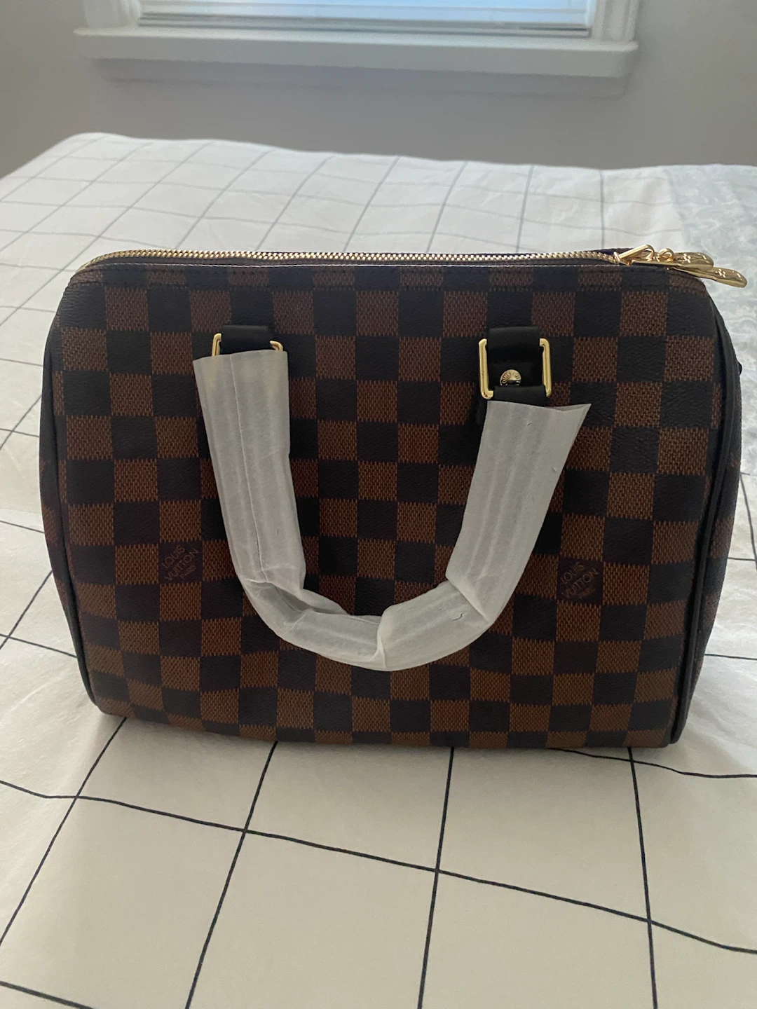 Louis Vuitton Damier Ebene Speedy Bandoulière 25