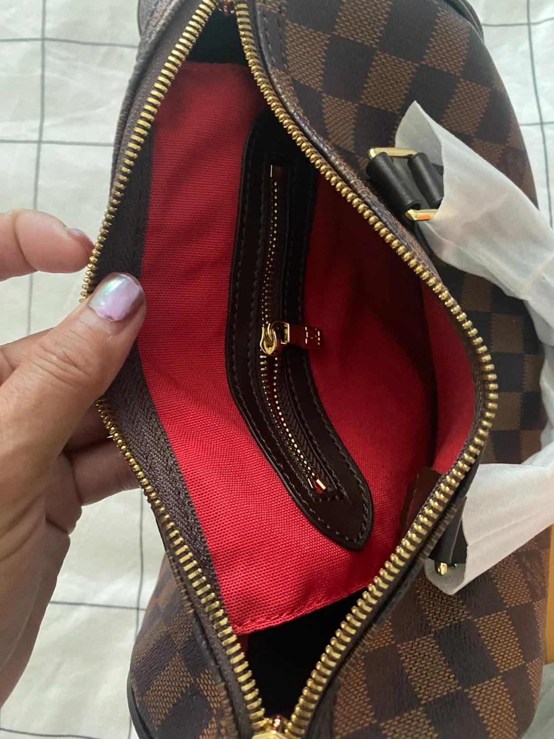 Louis Vuitton Damier Ebene Speedy Bandoulière 25 - photo 5