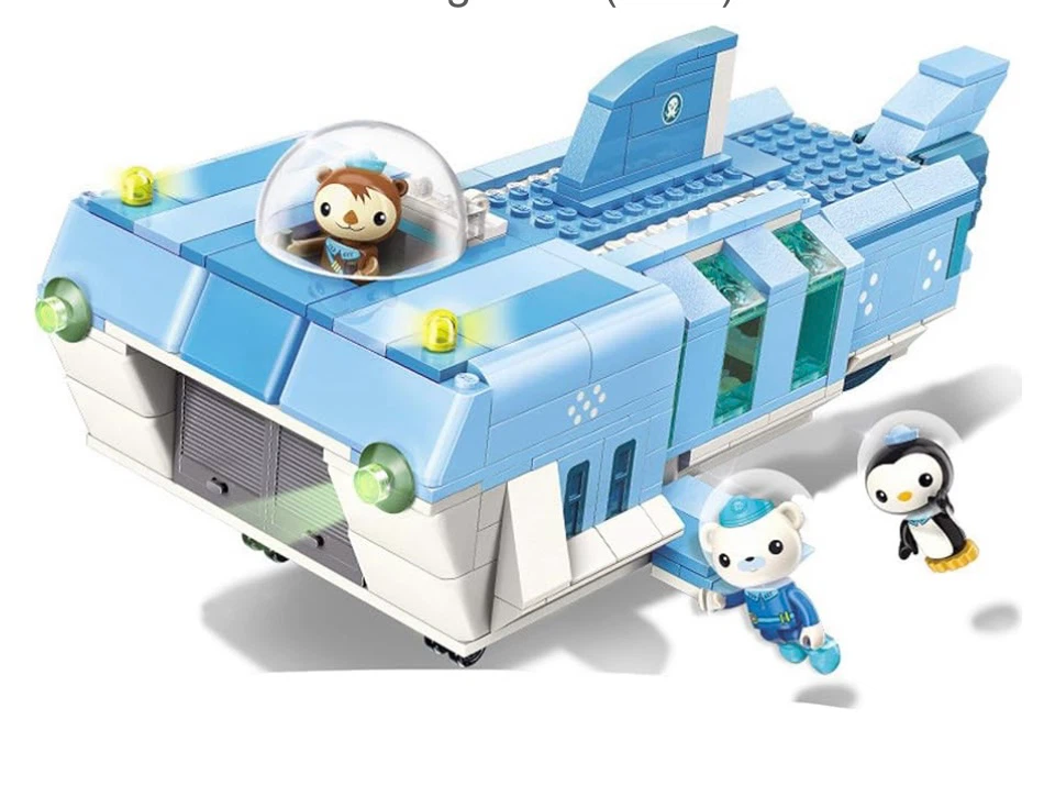 Octonauts GUP-W White Shark Base Building Set