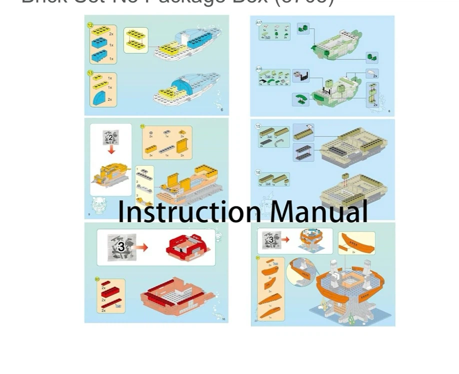Octonauts GUP-W White Shark Base Building Set - photo 3