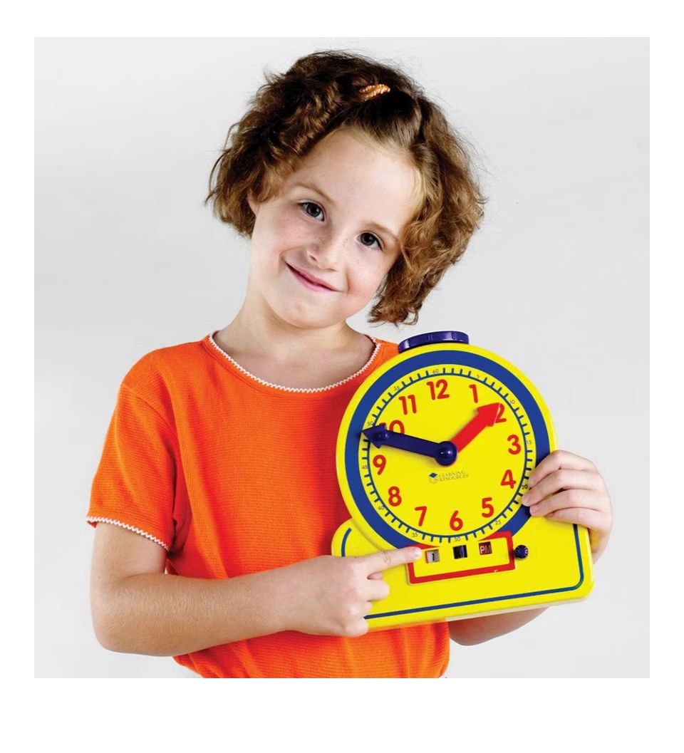 Learning Resources Primary Time Teacher Jr. Clock - photo 2