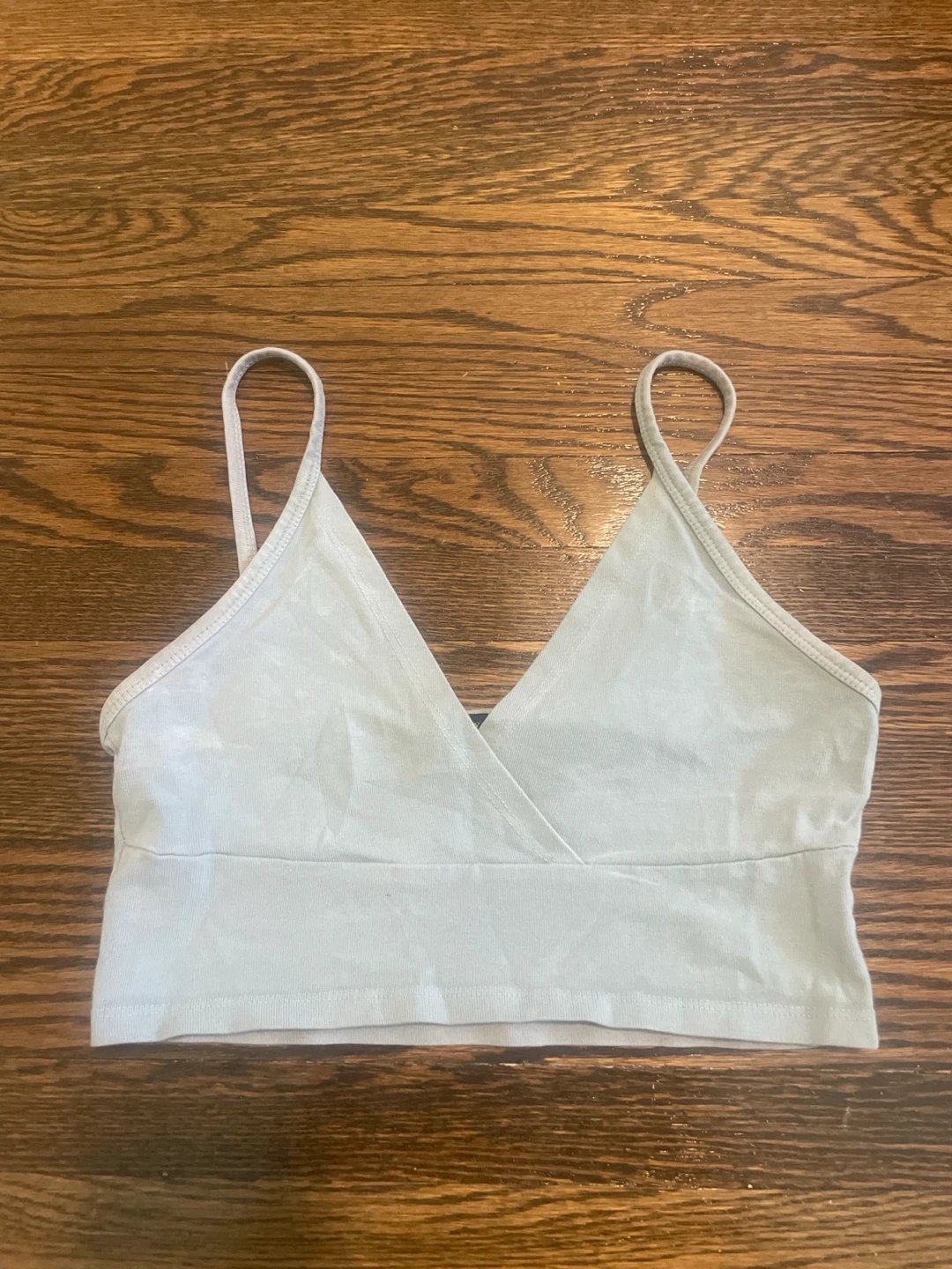 Brandy Melville sage crop tank