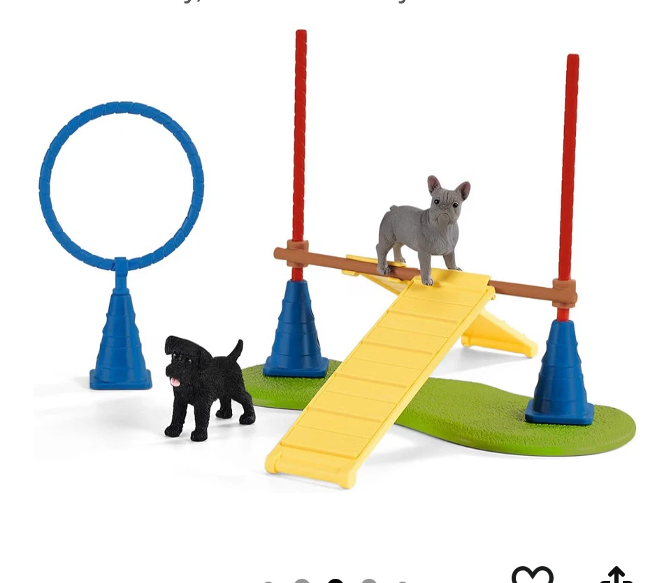 Schleich Farm World Puppy Agility Training Playset - photo 4