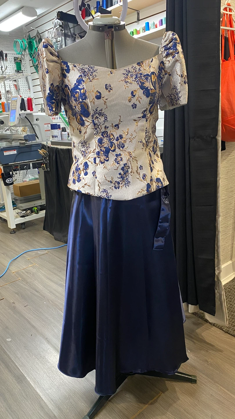 Custom Filipiniana Terno Top