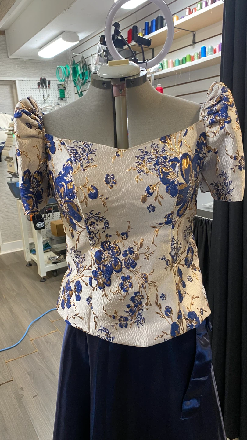 Custom Filipiniana Terno Top - photo 2