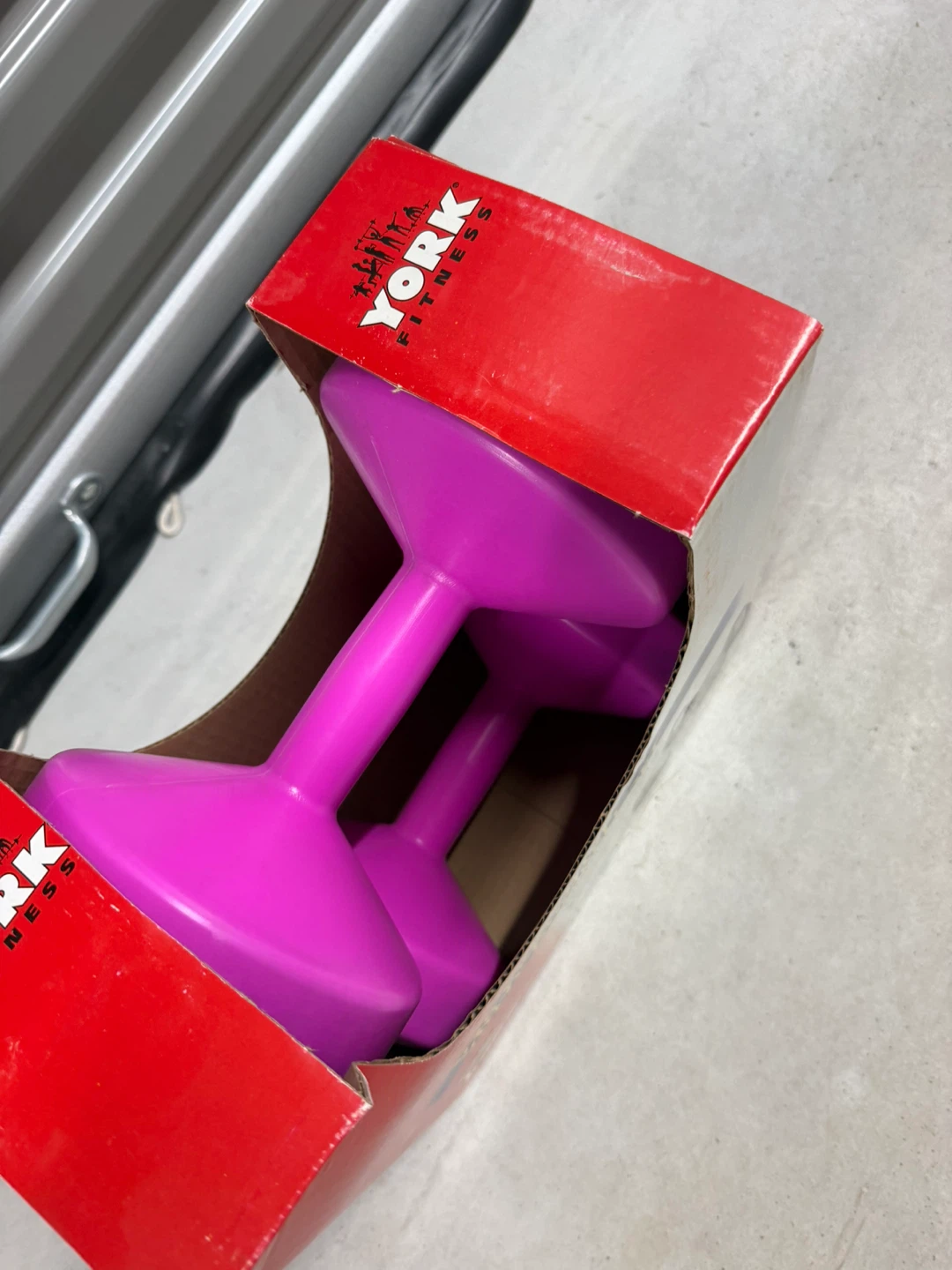 York Fitness 10lb Vinyl Dumbbells - photo 2