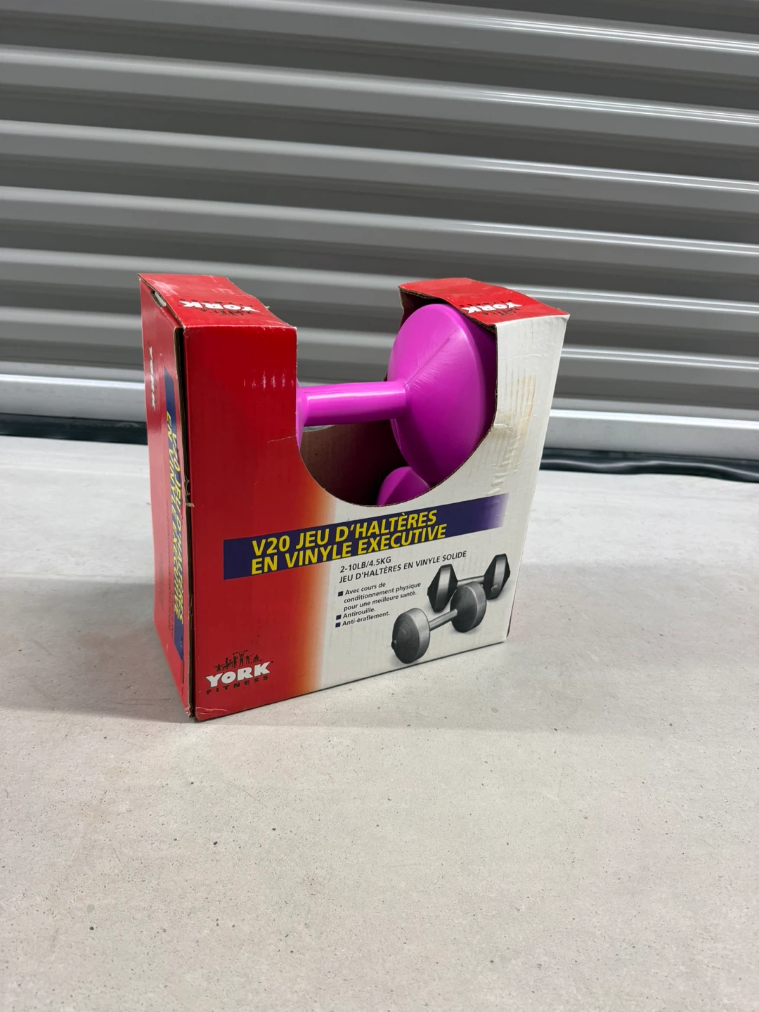 York Fitness 10lb Vinyl Dumbbells - photo 4