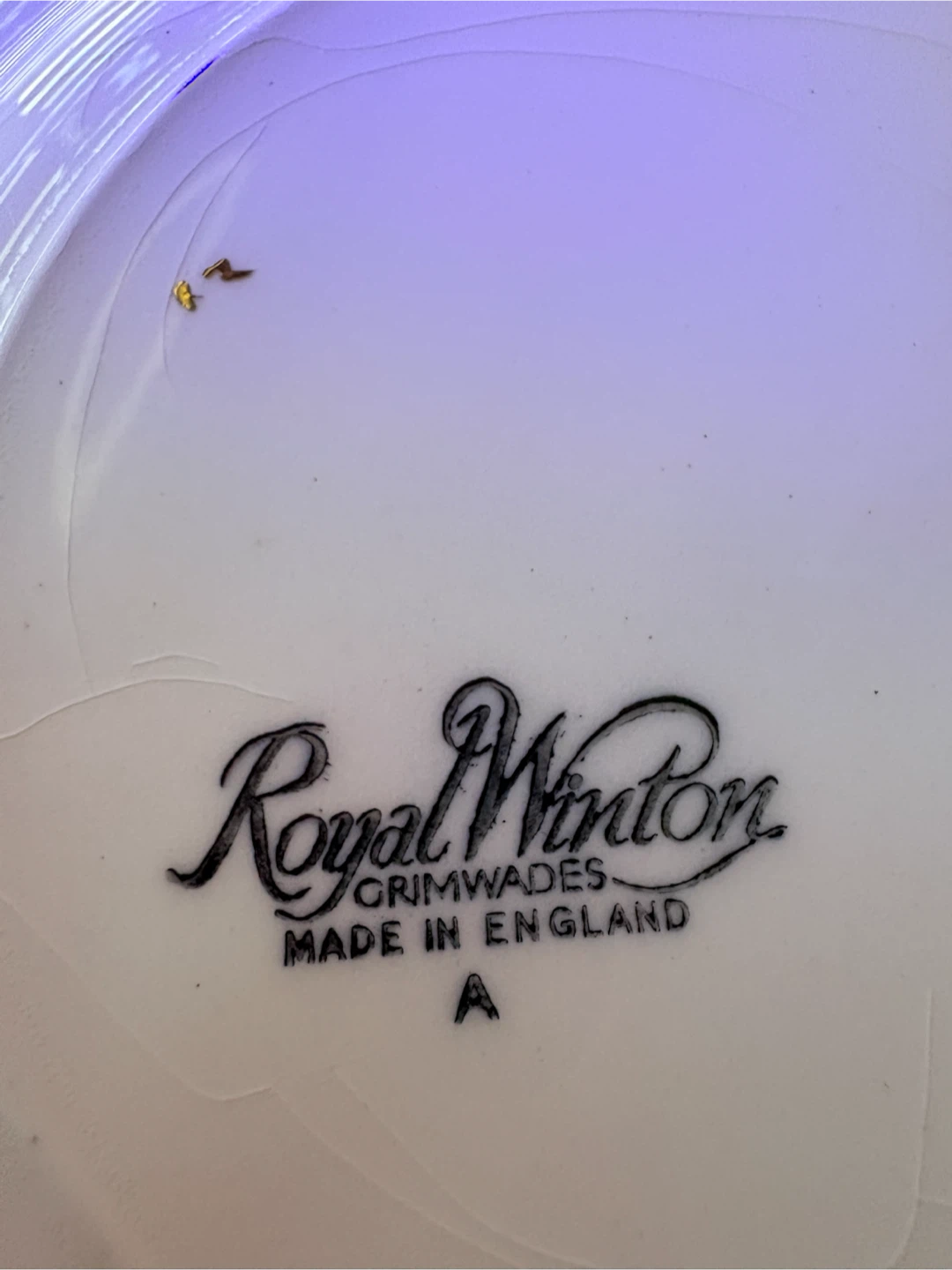Royal Winton "Ann Hathaway's Cottage" Plate - photo 2